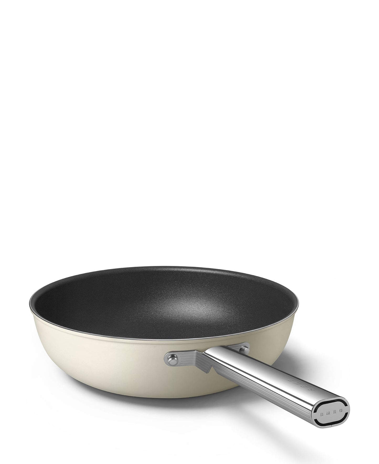 Smeg 30cm Wok - Cream