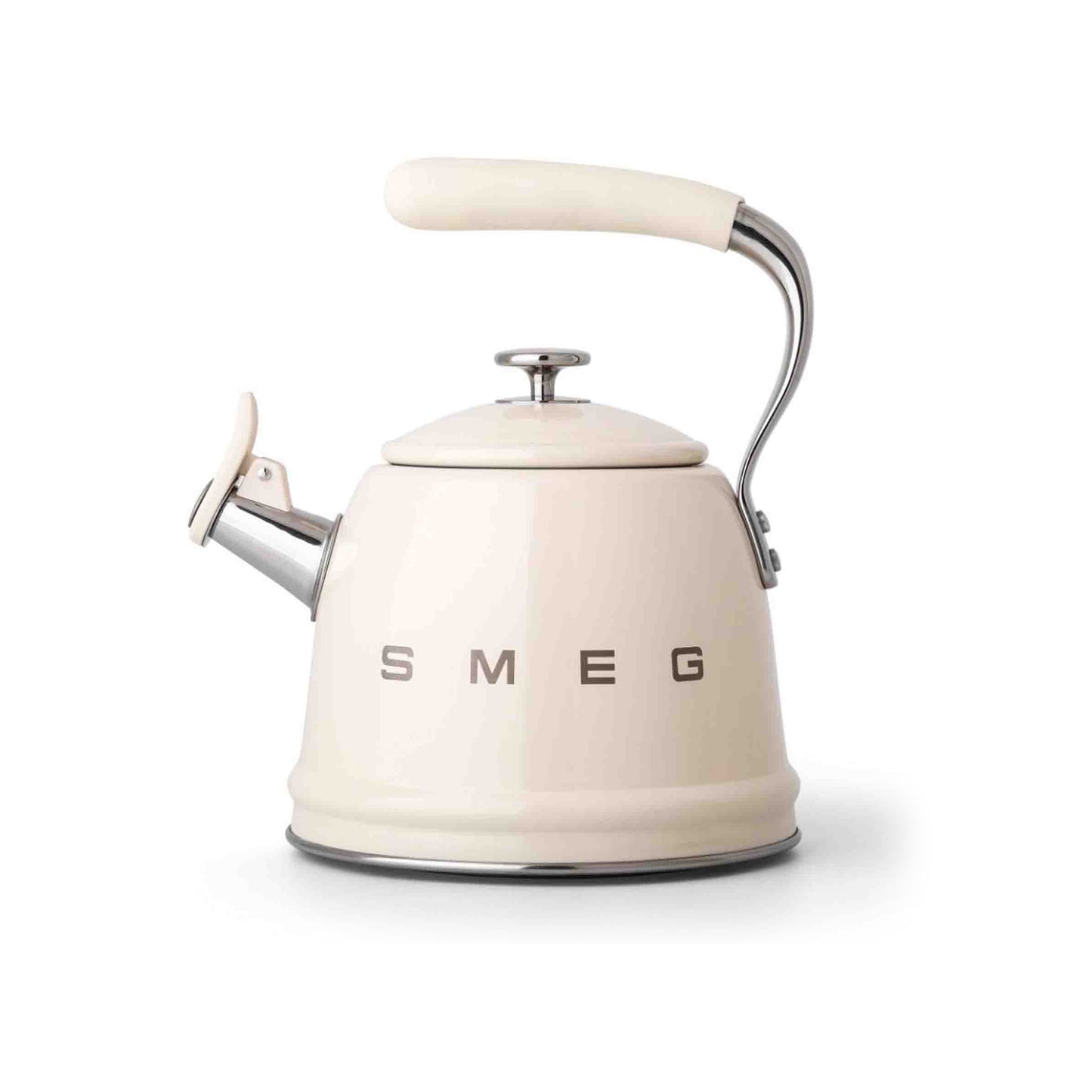 Smeg Whistling Stovetop Kettle - Cream