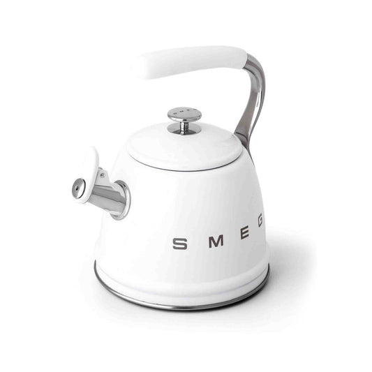 Smeg Whistling Stovetop Kettle - White