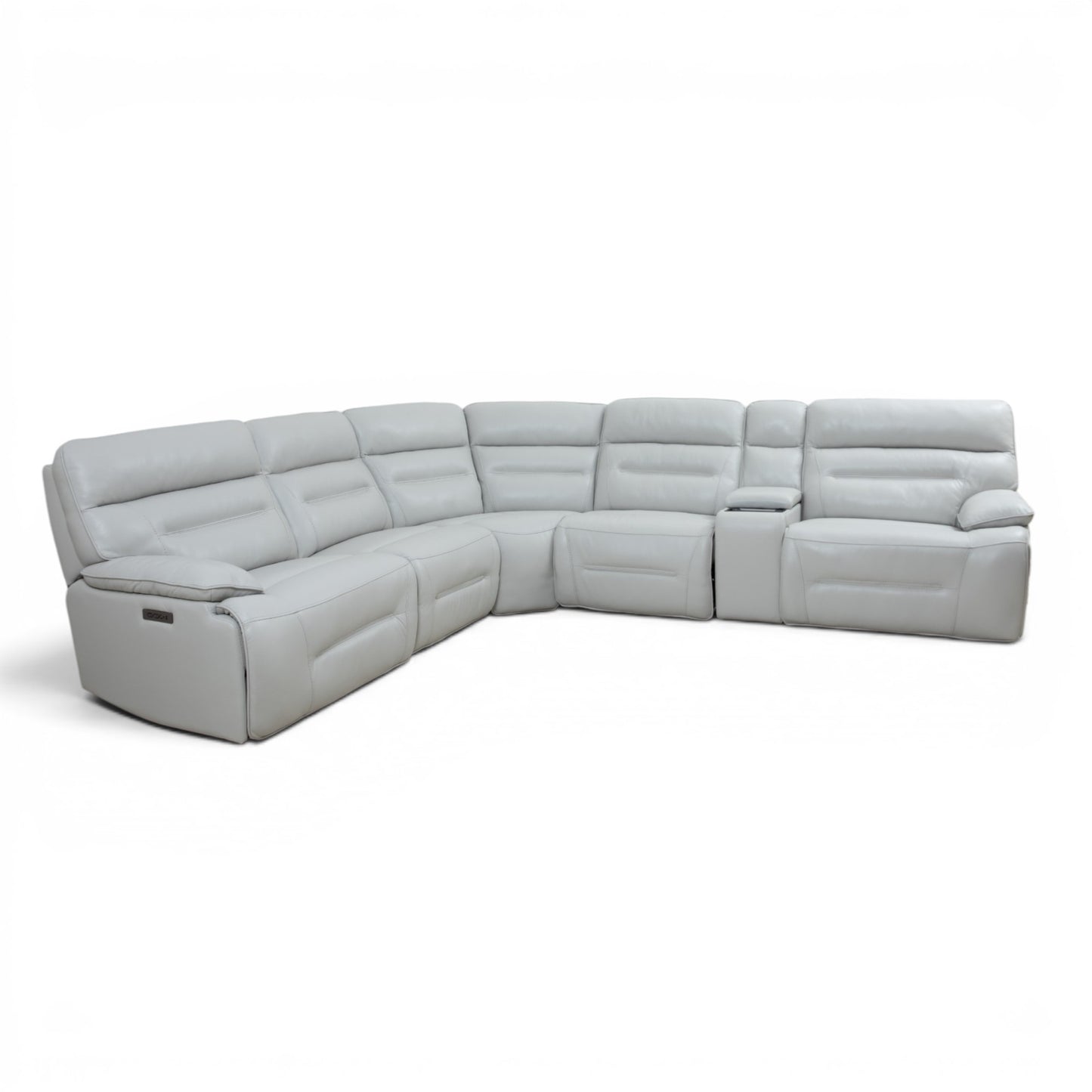CA Corner Electric Lounge Suite White U70391M