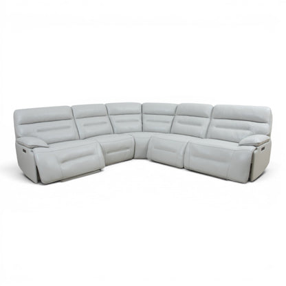 CA Corner Electric Lounge Suite White U70391M