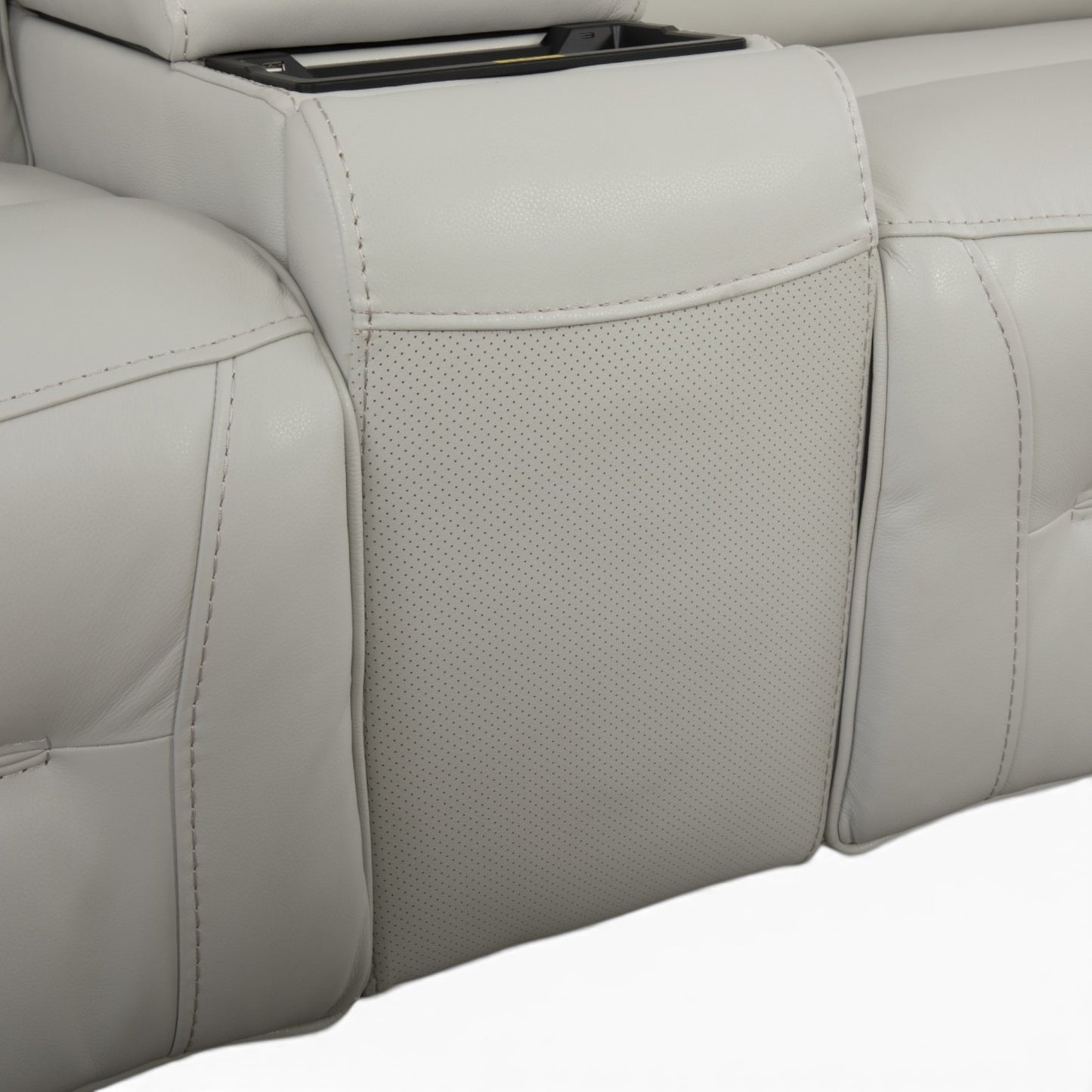 CA Corner Electric Lounge Suite White U70391M