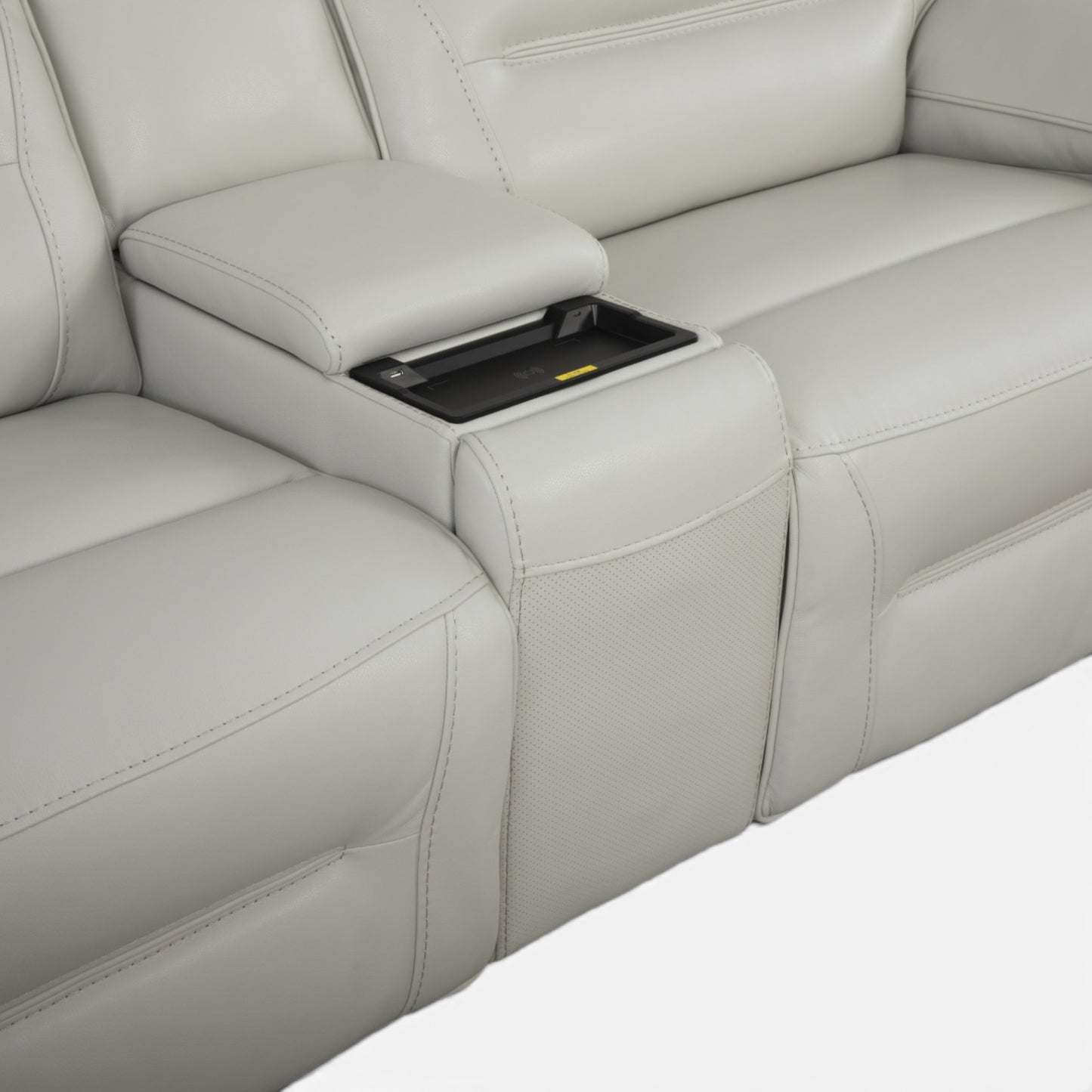 CA Corner Electric Lounge Suite White U70391M