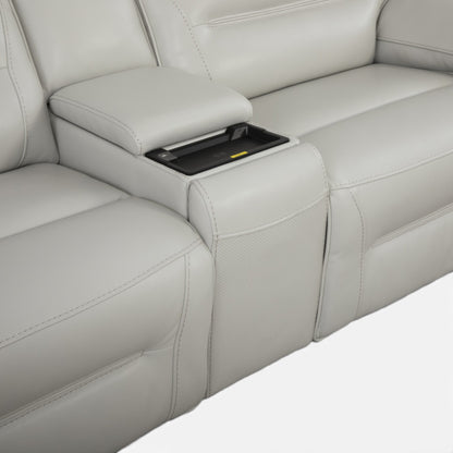 CA Corner Electric Lounge Suite White U70391M