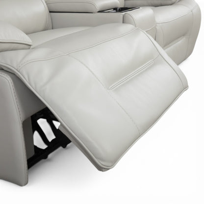 CA Corner Electric Lounge Suite White U70391M