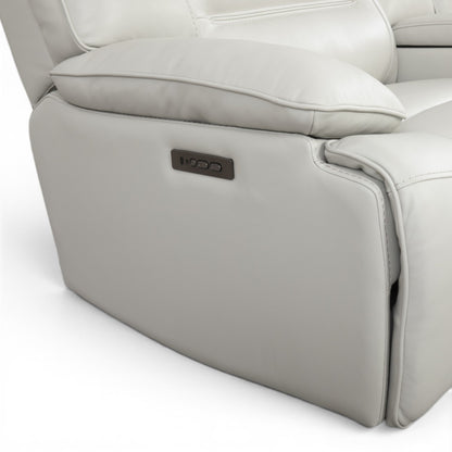 CA Corner Electric Lounge Suite White U70391M