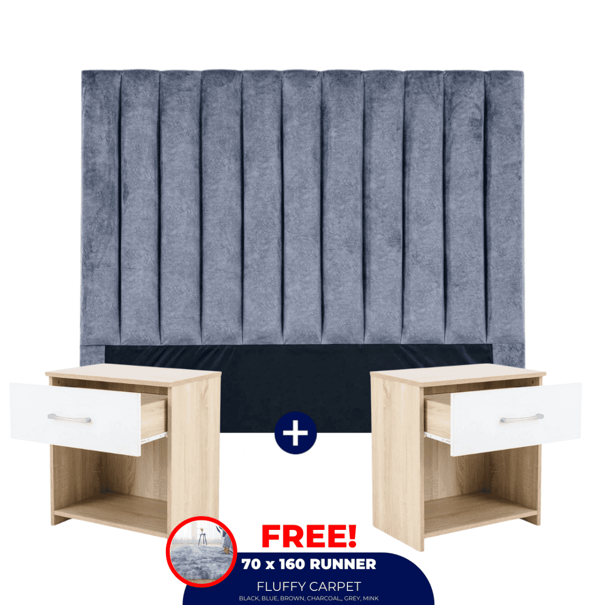 Modern Kiara Headboard Combo 2