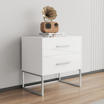 MW234 Contemporary Nightstand – White