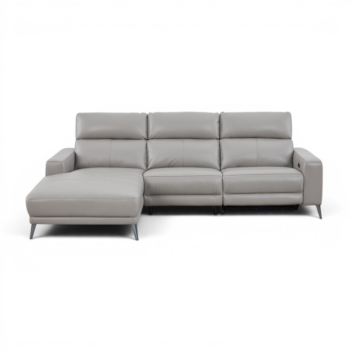 Corner Leather Daybed WIth Electric Recliner 51698M