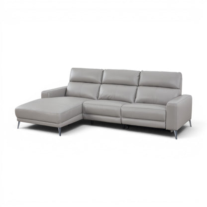 Corner Leather Daybed WIth Electric Recliner 51698M