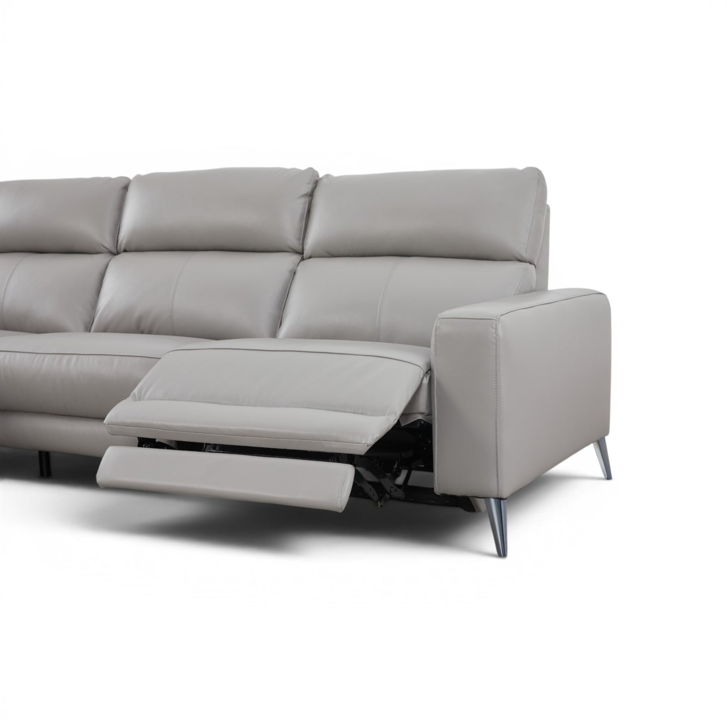 Corner Leather Daybed WIth Electric Recliner 51698M