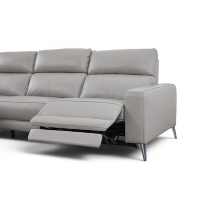 Corner Leather Daybed WIth Electric Recliner 51698M