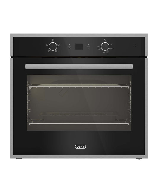 Defy 70cm Gemini Static Eye-Level Oven Black