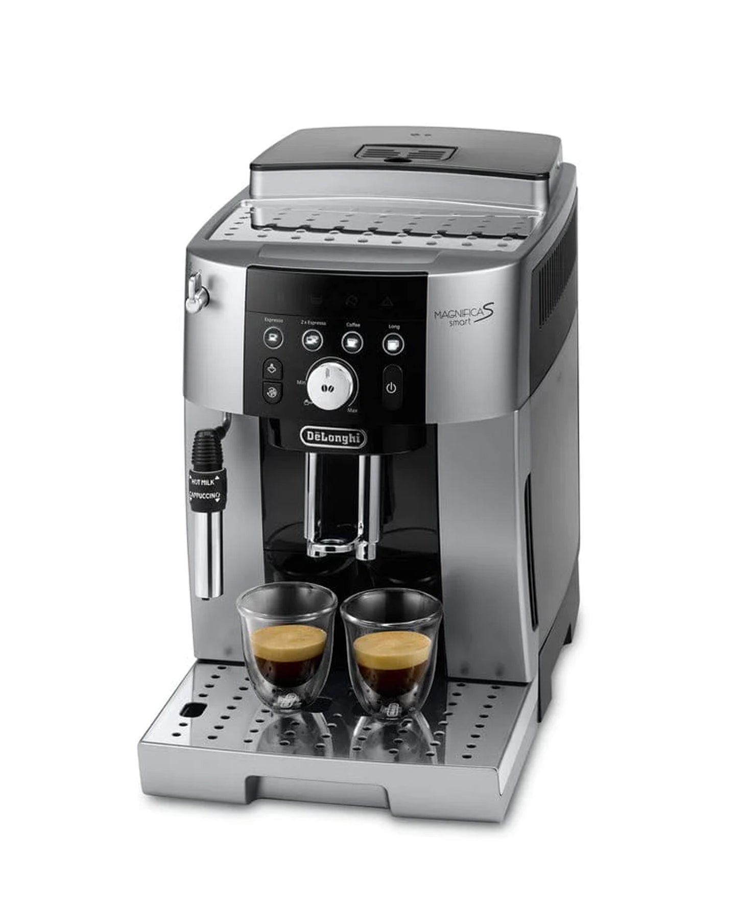 DeLonghi Magnifica S Smart Espresso Machine - Silver & Black