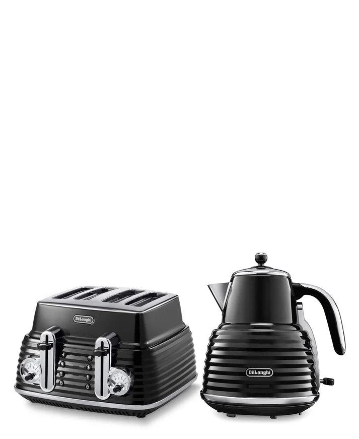 DeLonghi Scultura Scolpito Kettle & Toaster Breakfast Pack