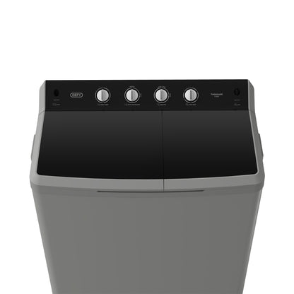 Defy 18kg Metallic Twin Tub Washing Machine Dtt181