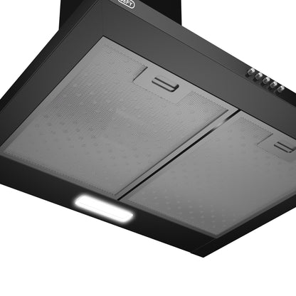 Defy 60cm Black Extractor - DCH60B