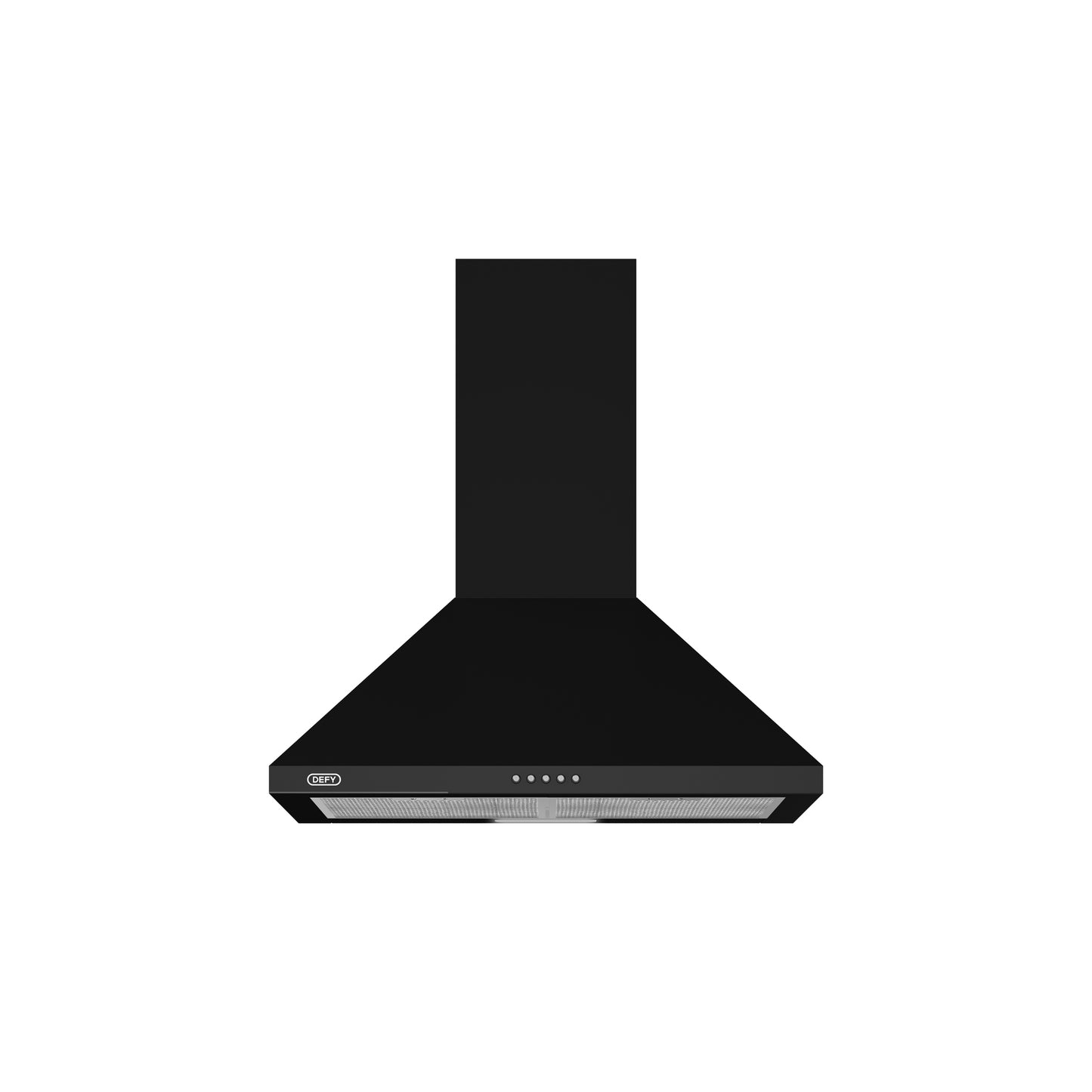 Defy 60cm Black Extractor - DCH60B