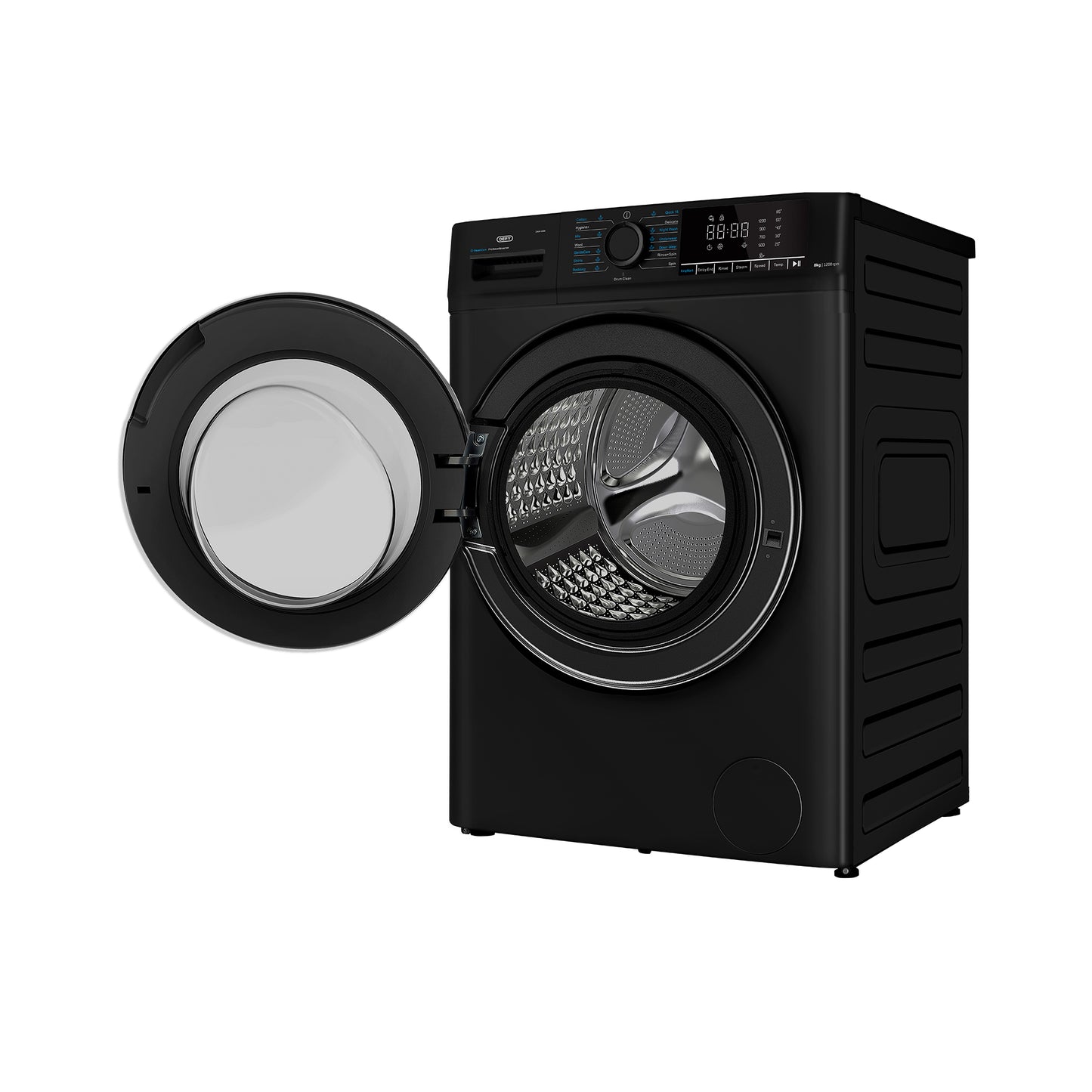 Defy 8kg Midnight Black Front Loader Washing Machine DAW408B