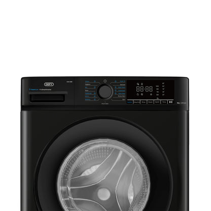Defy 8kg Midnight Black Front Loader Washing Machine DAW408B