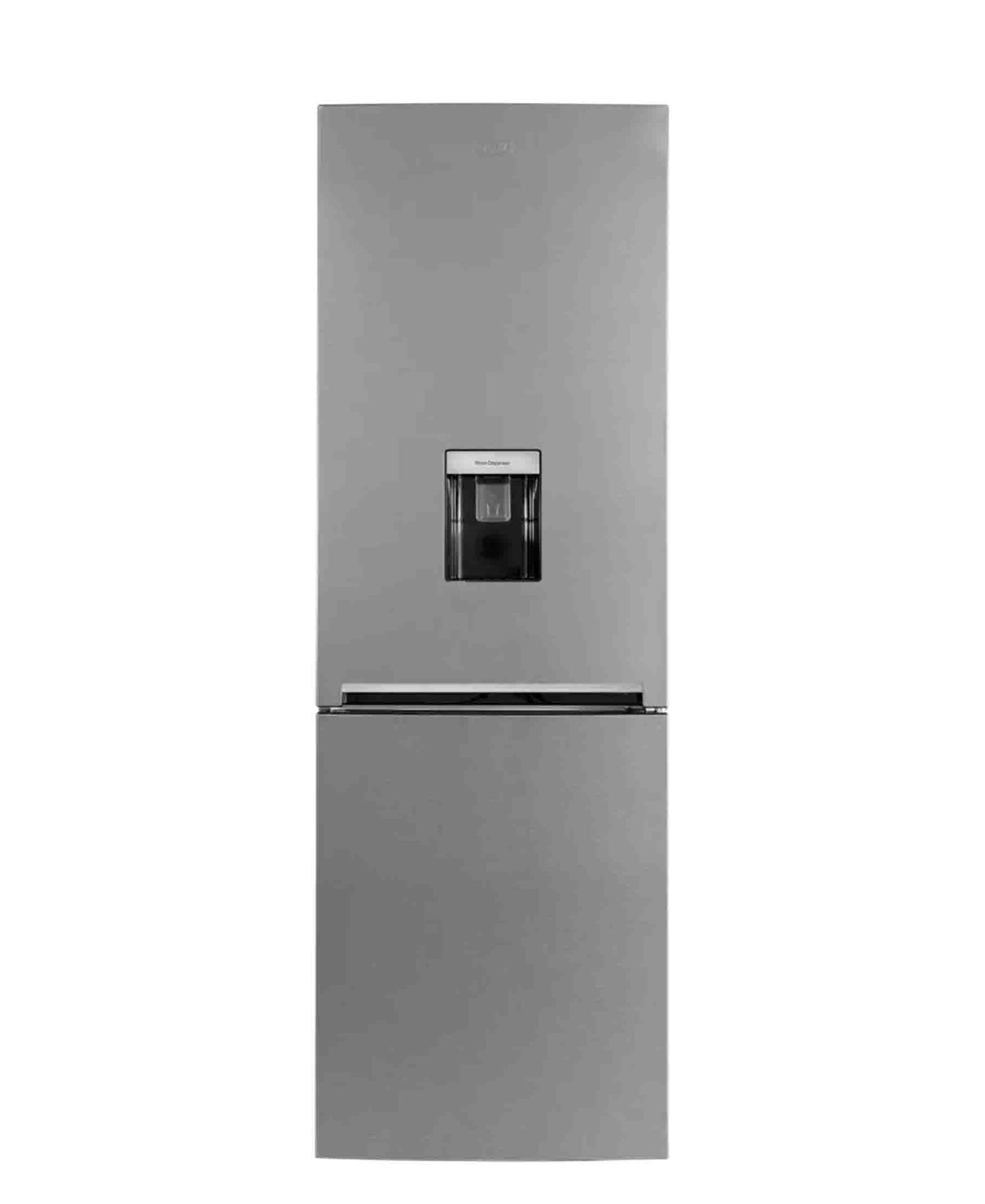 Defy Frost Free Fridge Freezer with Water Dispenser – Metallic