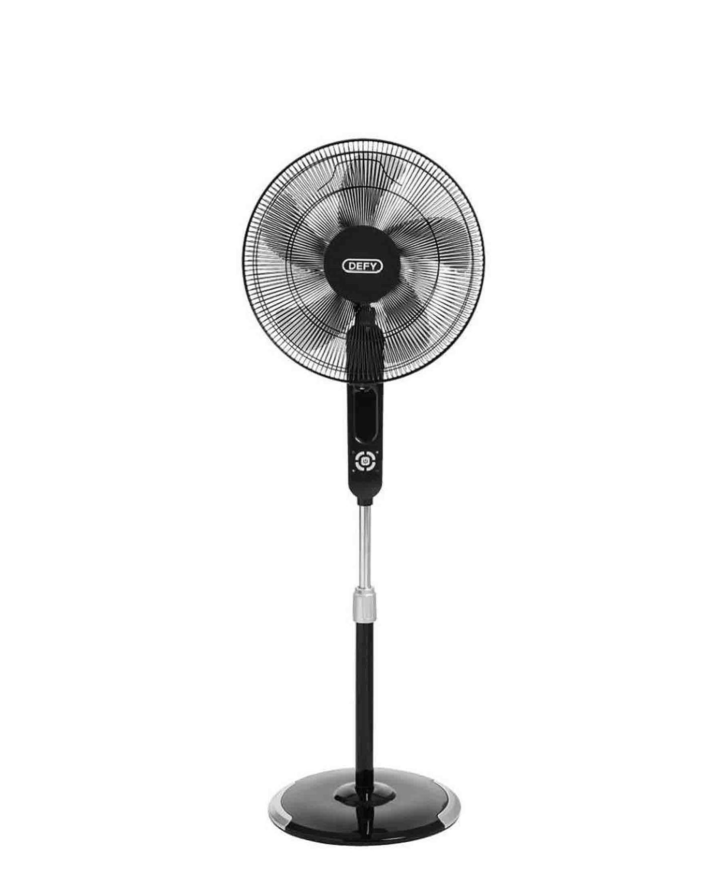 Defy Pedestal Fan with Remote Control - Black