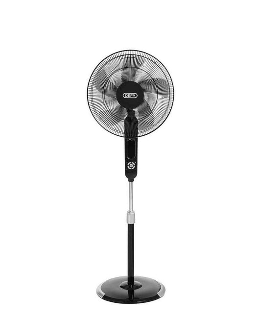 Defy Pedestal Fan with Remote Control - Black