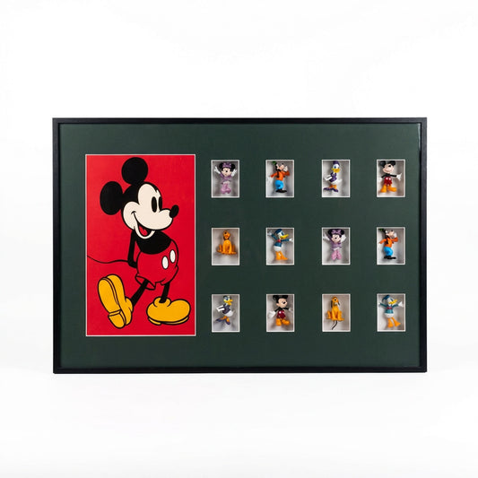 60 x 80cm Mickey Mouse Wall Art Multicoloured