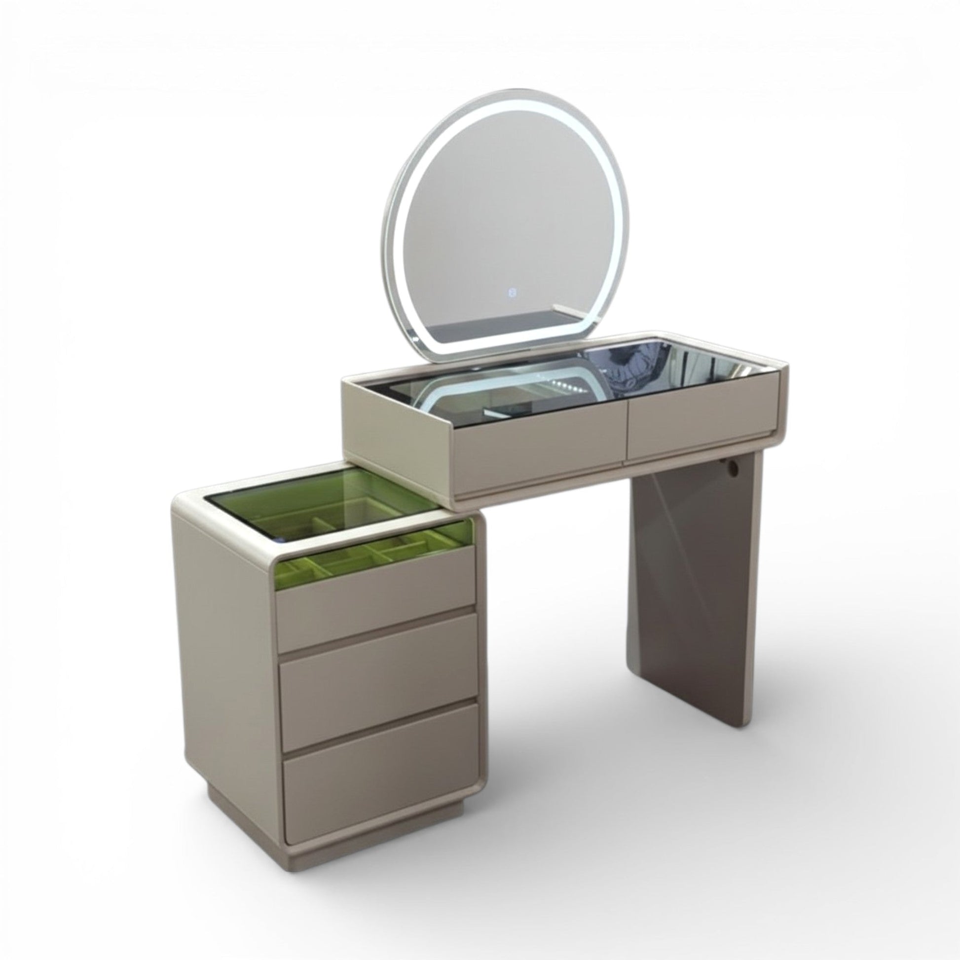 LED Dressing Table Beige Bawas Furnishers LED Dressing Table Beige Bawas Furnishers