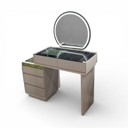 LED Dressing Table Beige
