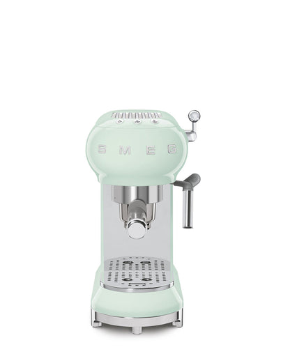 Smeg Retro Espresso Coffee Machine - Mint Green