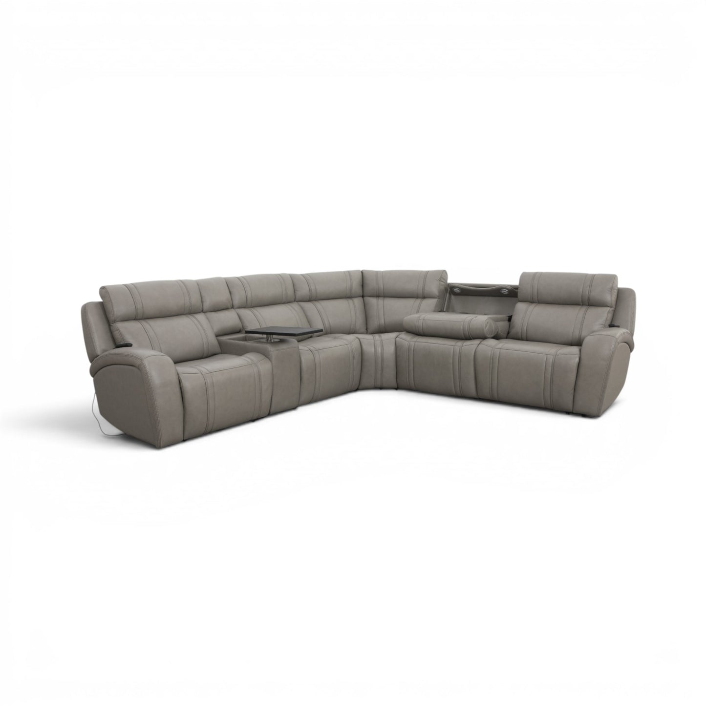CA Corner Lounge Suite 6Pc Porto Slate EU-71133M