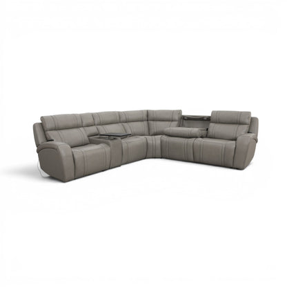 CA Corner Lounge Suite 6Pc Porto Slate EU-71133M