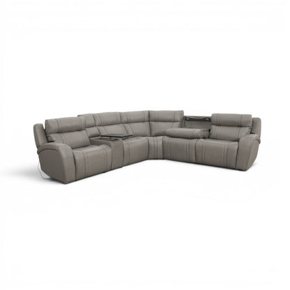 CA Corner Lounge Suite 6Pc Porto Slate EU-71133M
