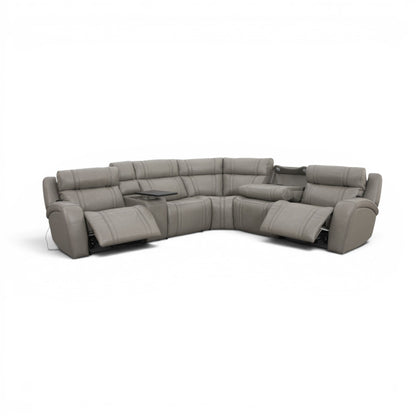 CA Corner Lounge Suite 6Pc Porto Slate EU-71133M