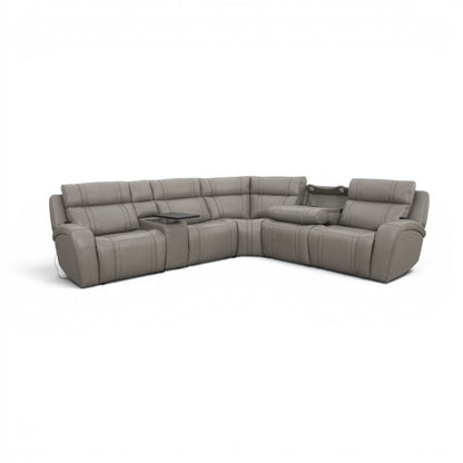 CA Corner Lounge Suite 6Pc Porto Slate EU-71133M