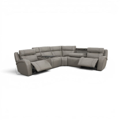 CA Corner Lounge Suite 6Pc Porto Slate EU-71133M