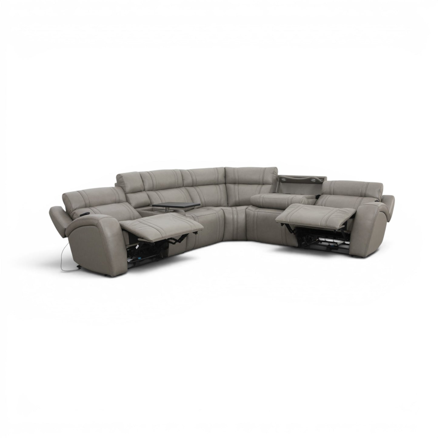 CA Corner Lounge Suite 6Pc Porto Slate EU-71133M