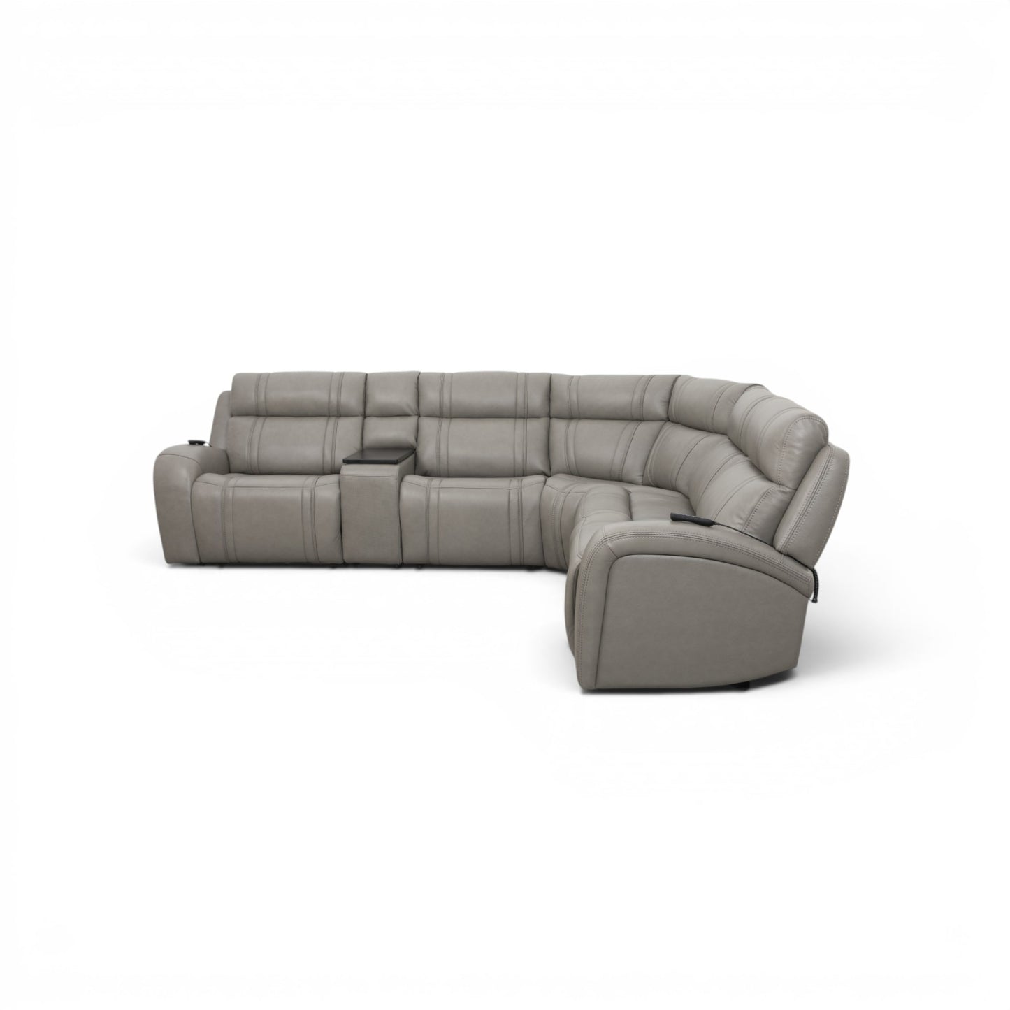 CA Corner Lounge Suite 6Pc Porto Slate EU-71133M