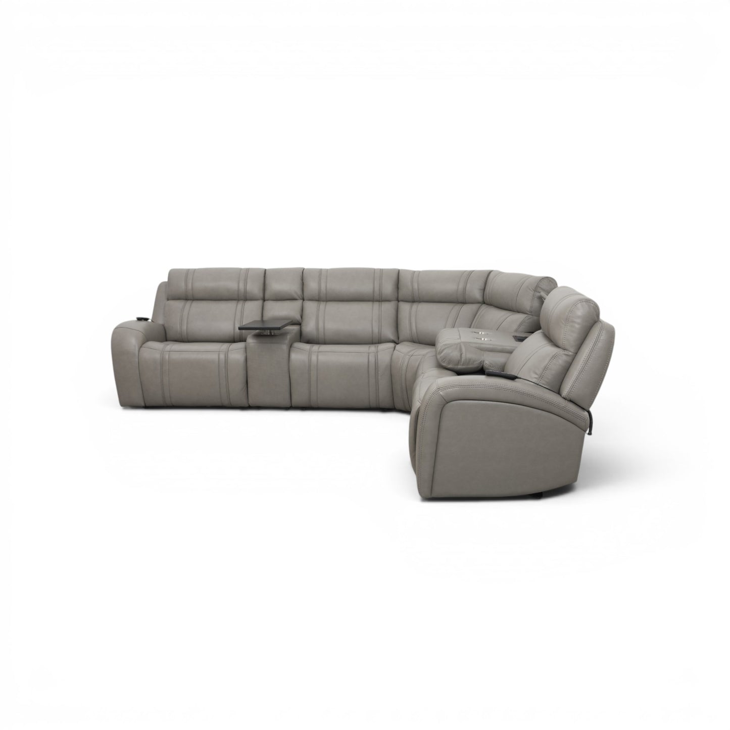 CA Corner Lounge Suite 6Pc Porto Slate EU-71133M