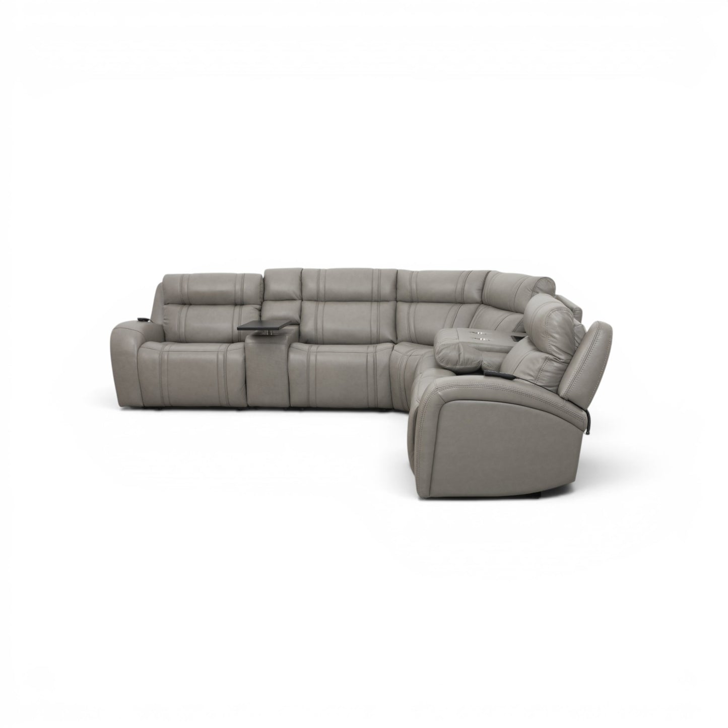 CA Corner Lounge Suite 6Pc Porto Slate EU-71133M