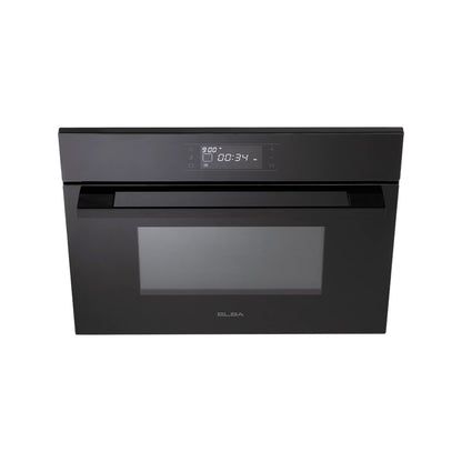 Elba Elio 45cm Built-in Microwave - Black 02/EL 45 BMWC F