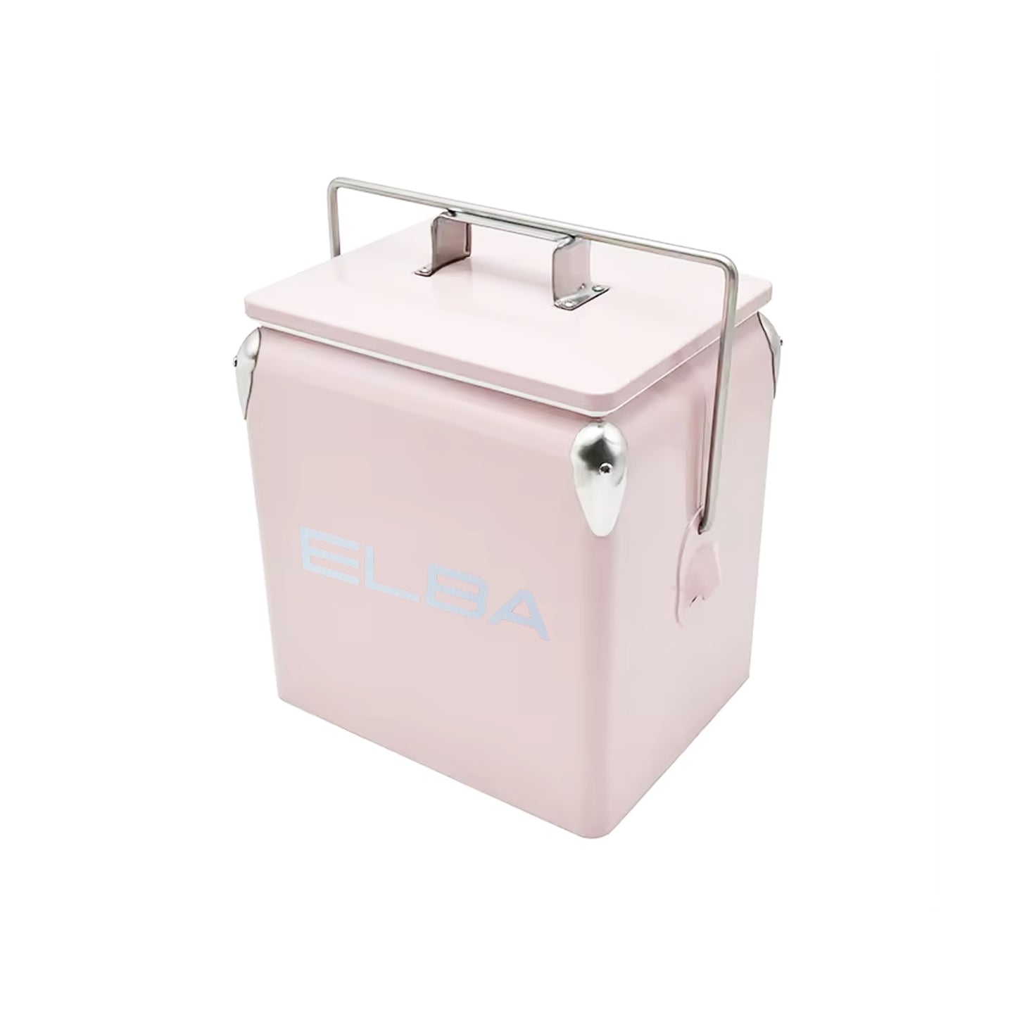 Elba Retro Metal Coolerbox Assorted Colours