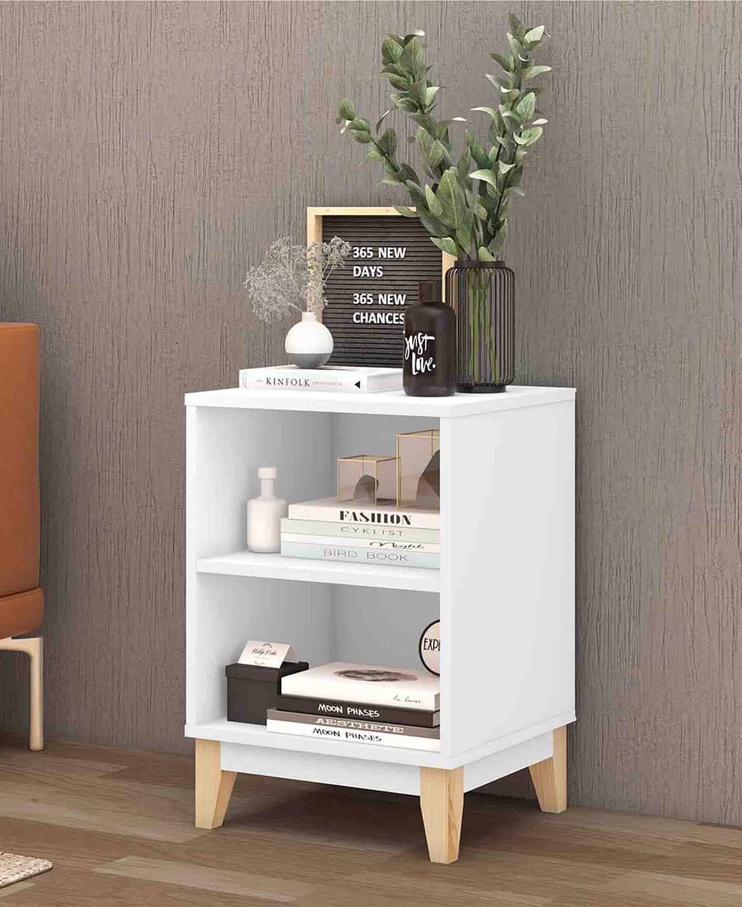 Modern Brazillian Nightstand – Available In 2 Colours