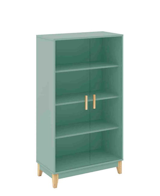 Modern Glass Door Brazillian Cabinet – Available In 2 Colours