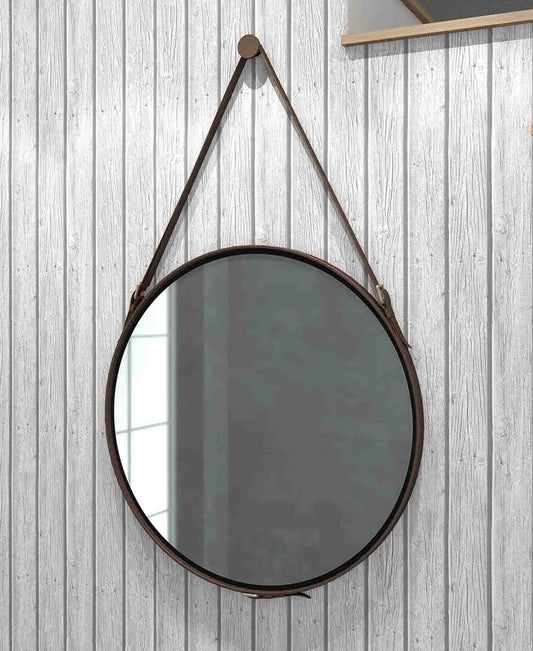 Modern Suspended Decorative Mirror –  Rustico