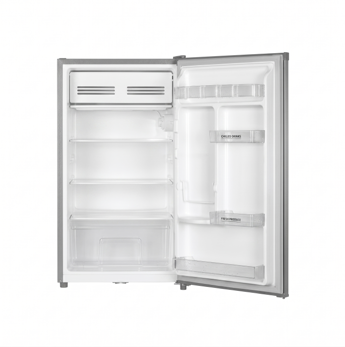 TCL 90L Nett Single Door Bar Fridge – Grey F117SDG