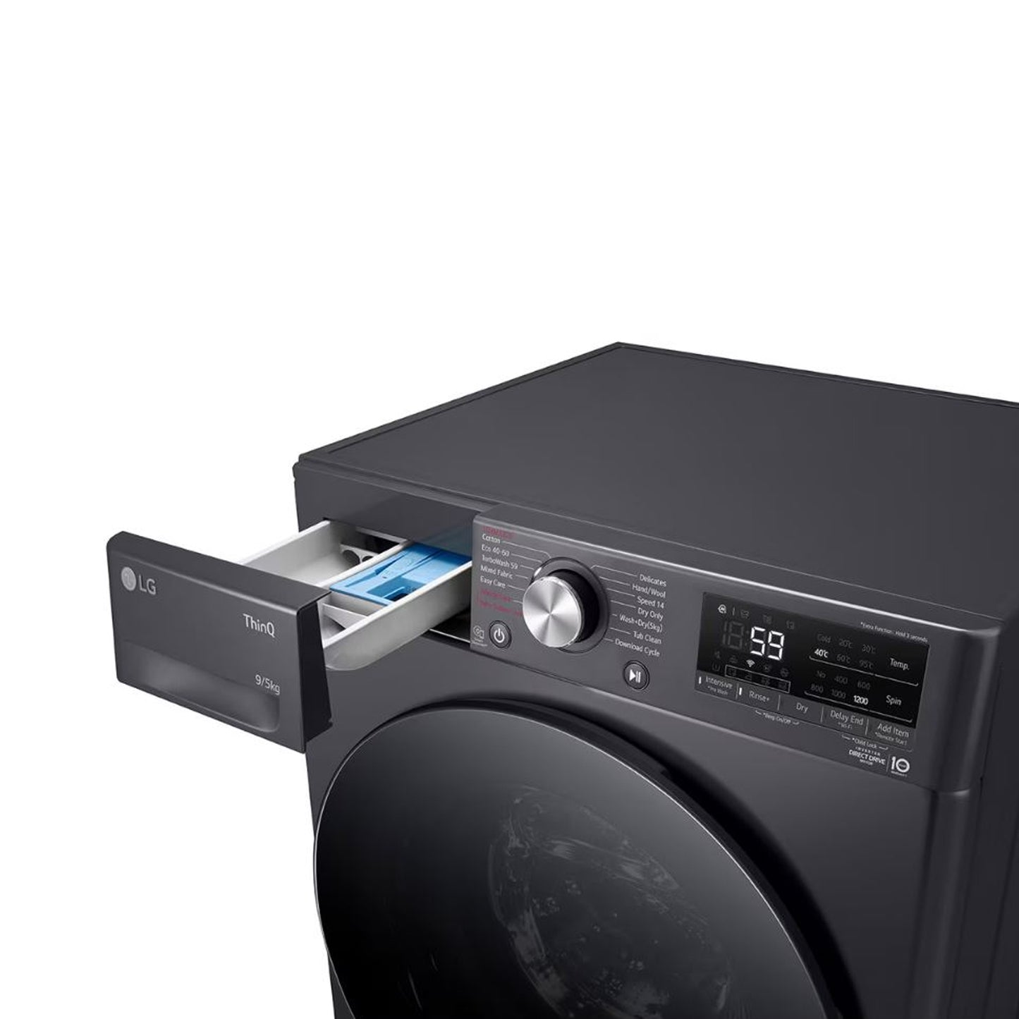 LG 9KG WASHER/ 5KG DRYER COMBO-MIDDLE BLACK