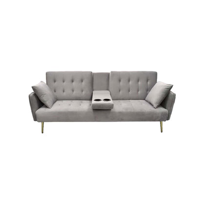 F903 Sofa Bed With Cupholders – Available in 2 Colours