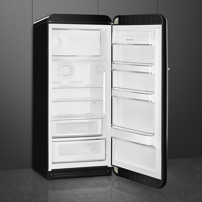 Smeg Retro Refrigerator - Glossy Black